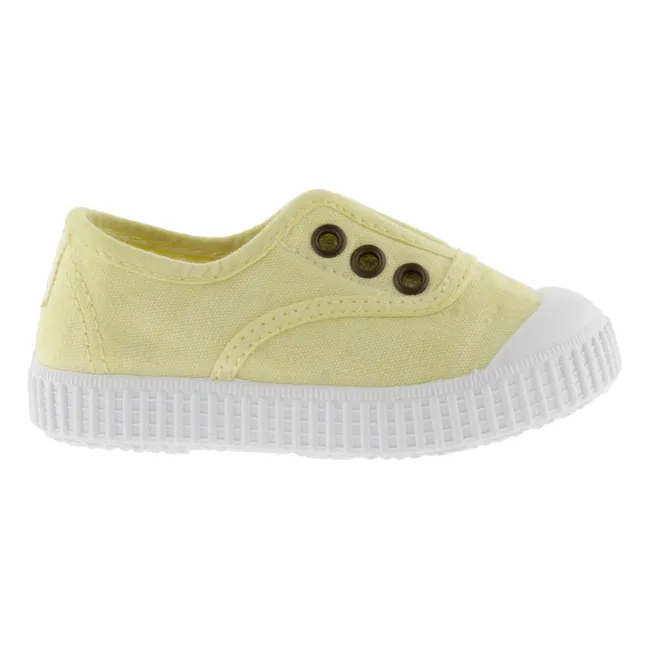 Inglesia Elastico Lon zapatillas | Amarillo