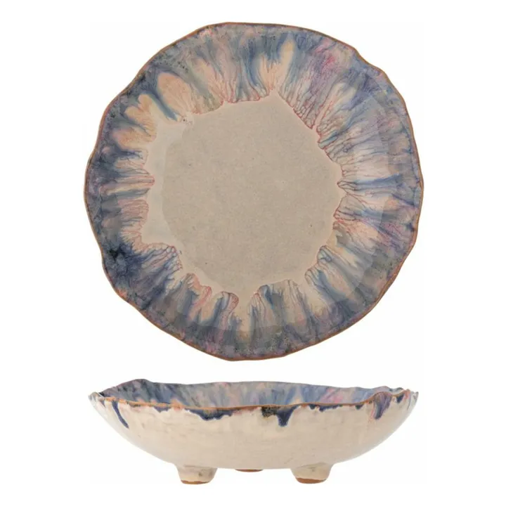 Plat en grès Amalia | Bleu- Image produit n°4