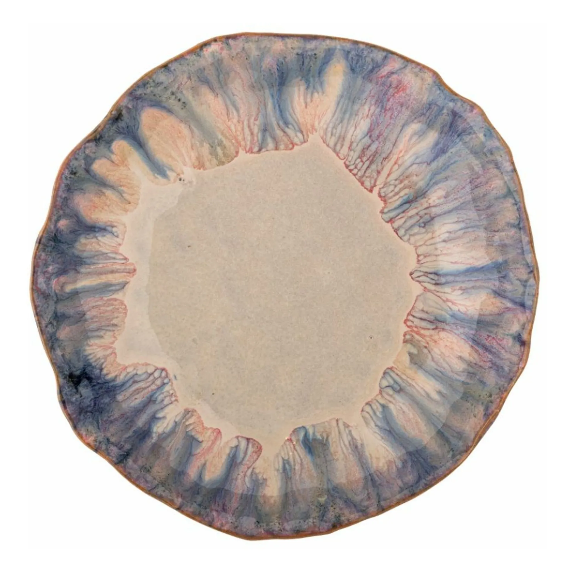 Bloomingville Blue Amalia Stoneware Dish