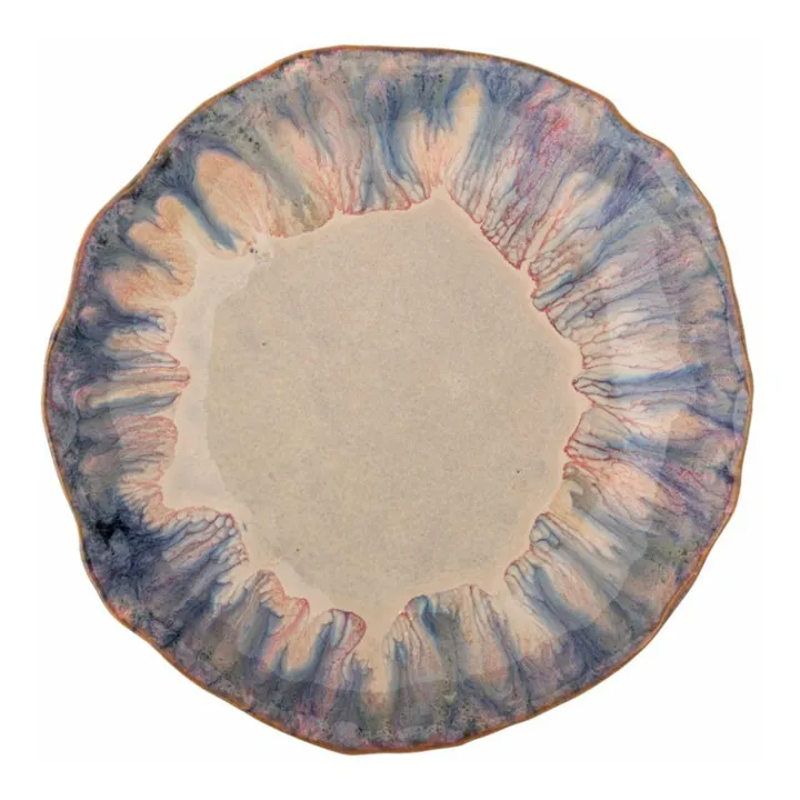 Plat en grès Amalia | Bleu- Image produit n°0