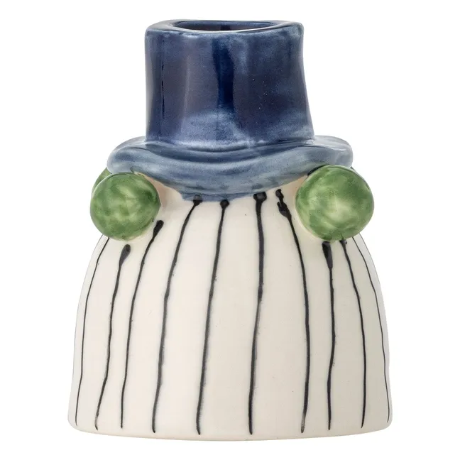 Kerzenhalter aus Tacana-Sandstein | Blau