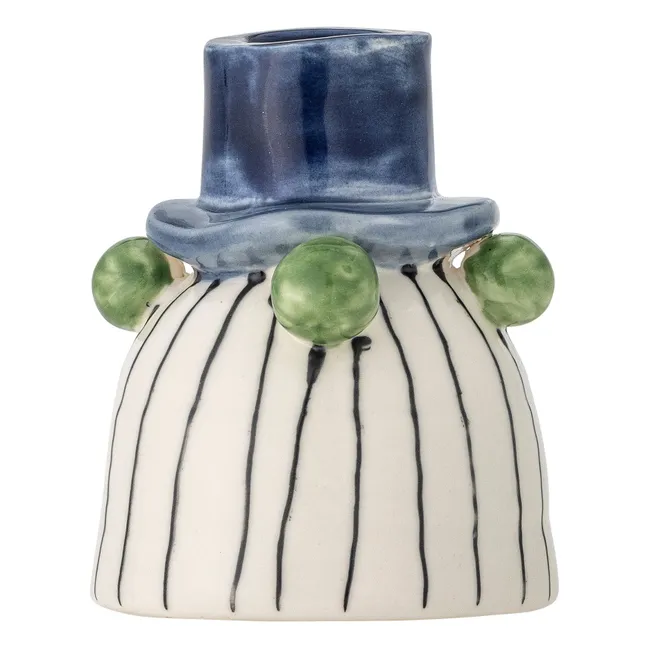 Kerzenhalter aus Tacana-Sandstein | Blau