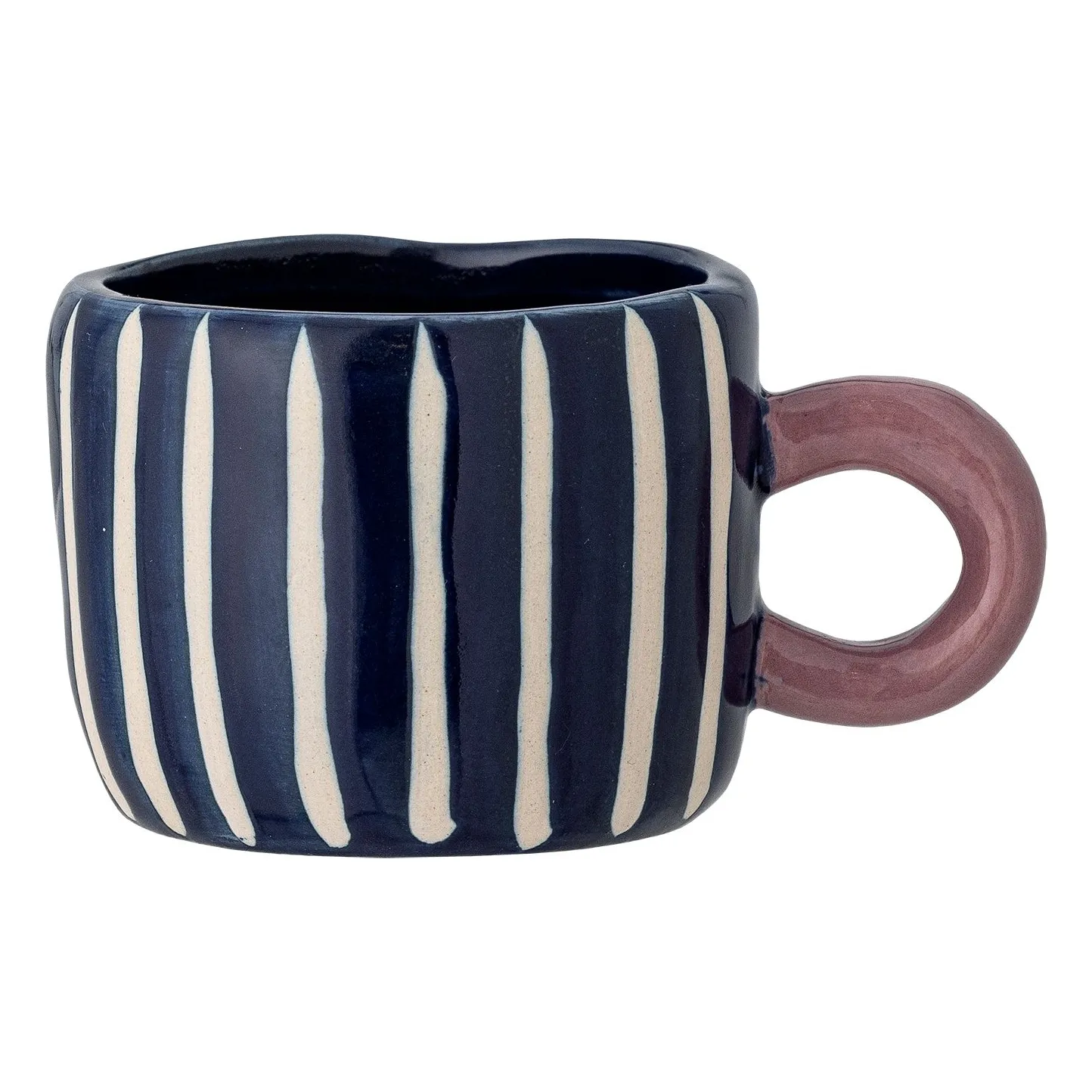 Bloomingville Blue Stoneware Mug Nini