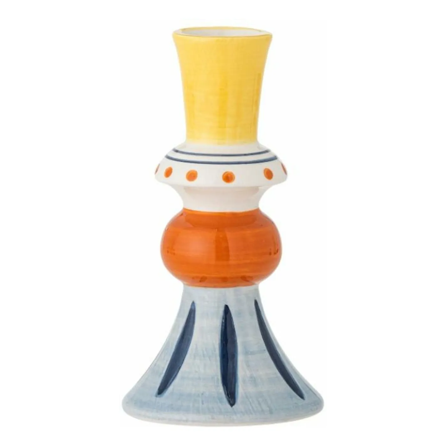 Bloomingville Yellow Kairi Stoneware Vase