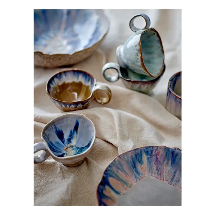 Plat en grès Amalia | Bleu- Image produit n°1