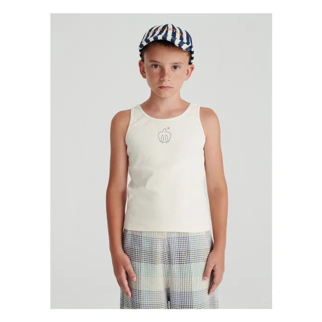 Gorra de rayas | Azul Marino
