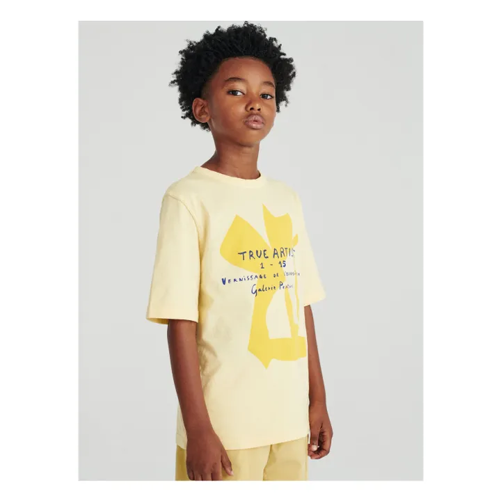 Camiseta N°05 | Amarillo palo- Imagen del producto n°2