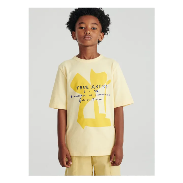 Camiseta N°05 | Amarillo palo- Imagen del producto n°1