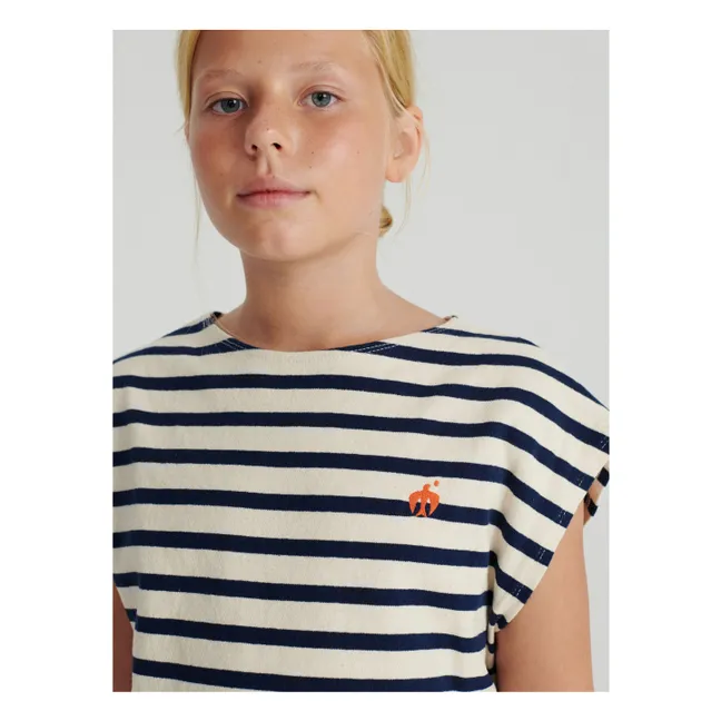 T-Shirt Nr. 15 Gestreift | Navy