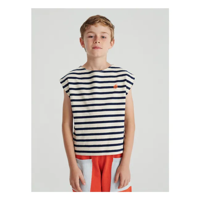 T-Shirt Nr. 15 Gestreift | Navy