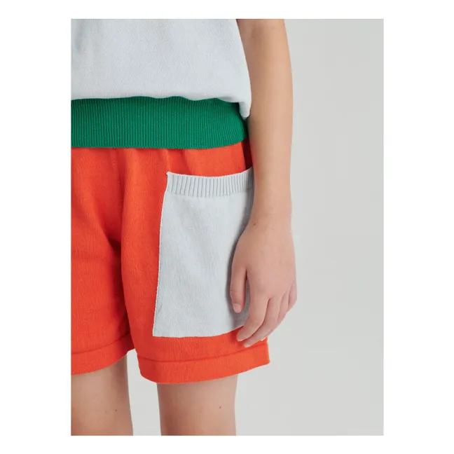 Short Maille L'Orangerie | Rouge