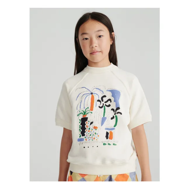 Ärmelloses Sweatshirt L'Orangerie | Seidenfarben