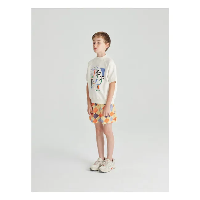 Ärmelloses Sweatshirt L'Orangerie | Seidenfarben