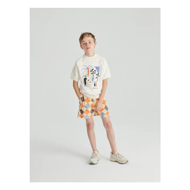 Ärmelloses Sweatshirt L'Orangerie | Seidenfarben