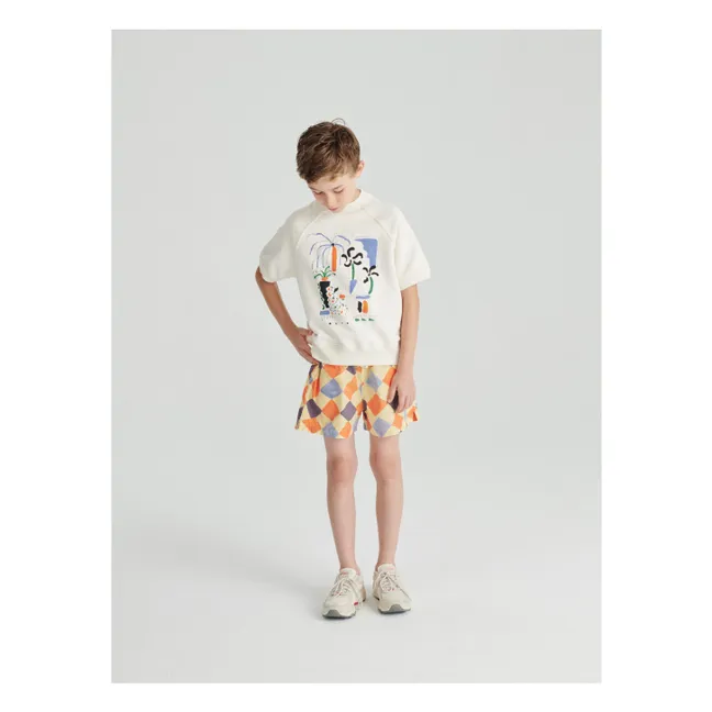 Ärmelloses Sweatshirt L'Orangerie | Seidenfarben