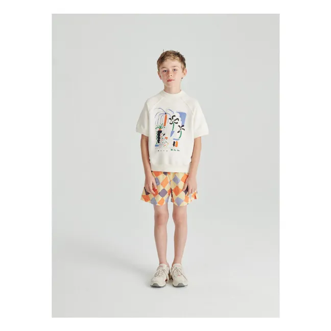 Ärmelloses Sweatshirt L'Orangerie | Seidenfarben