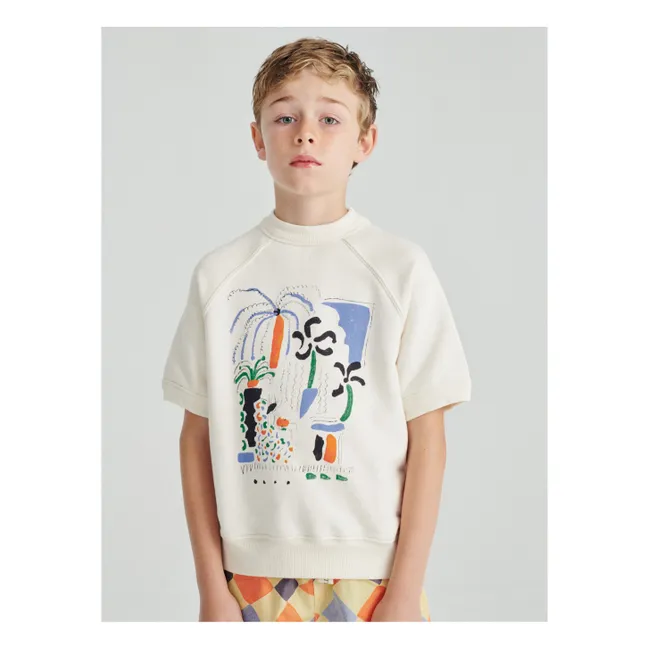 Ärmelloses Sweatshirt L'Orangerie | Seidenfarben
