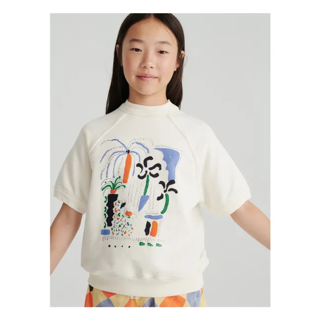 Ärmelloses Sweatshirt L'Orangerie | Seidenfarben