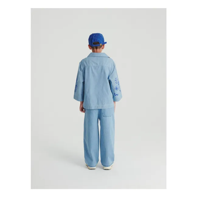 Chemise Denim Herbarium | Bleu jean