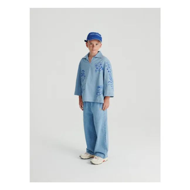 Chemise Denim Herbarium | Bleu jean