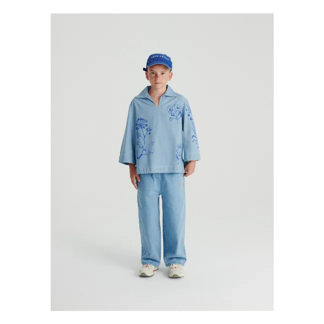 Chemise Denim Herbarium | Bleu jean