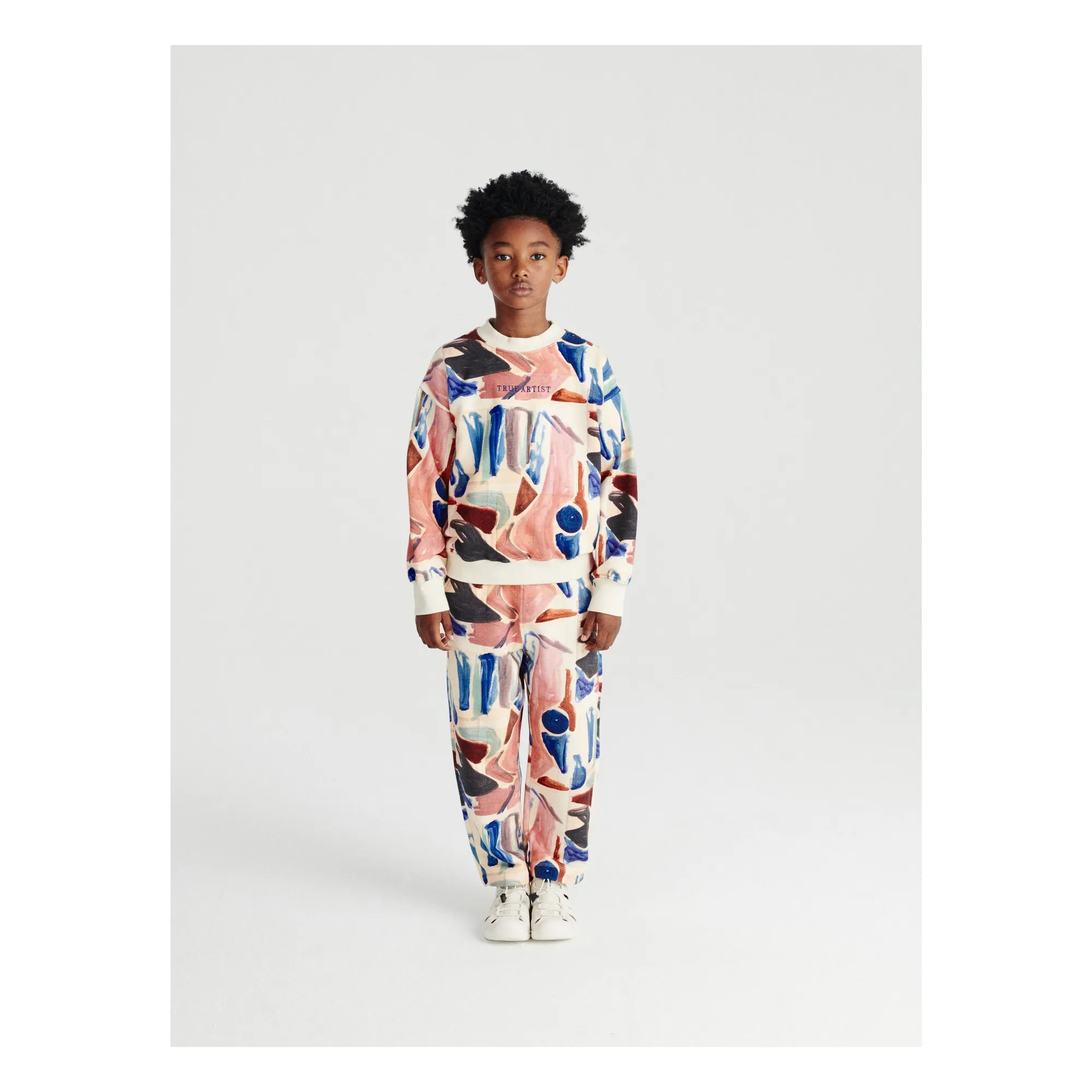 Jogger Sur Un Voilier | Crème- Image produit n°1