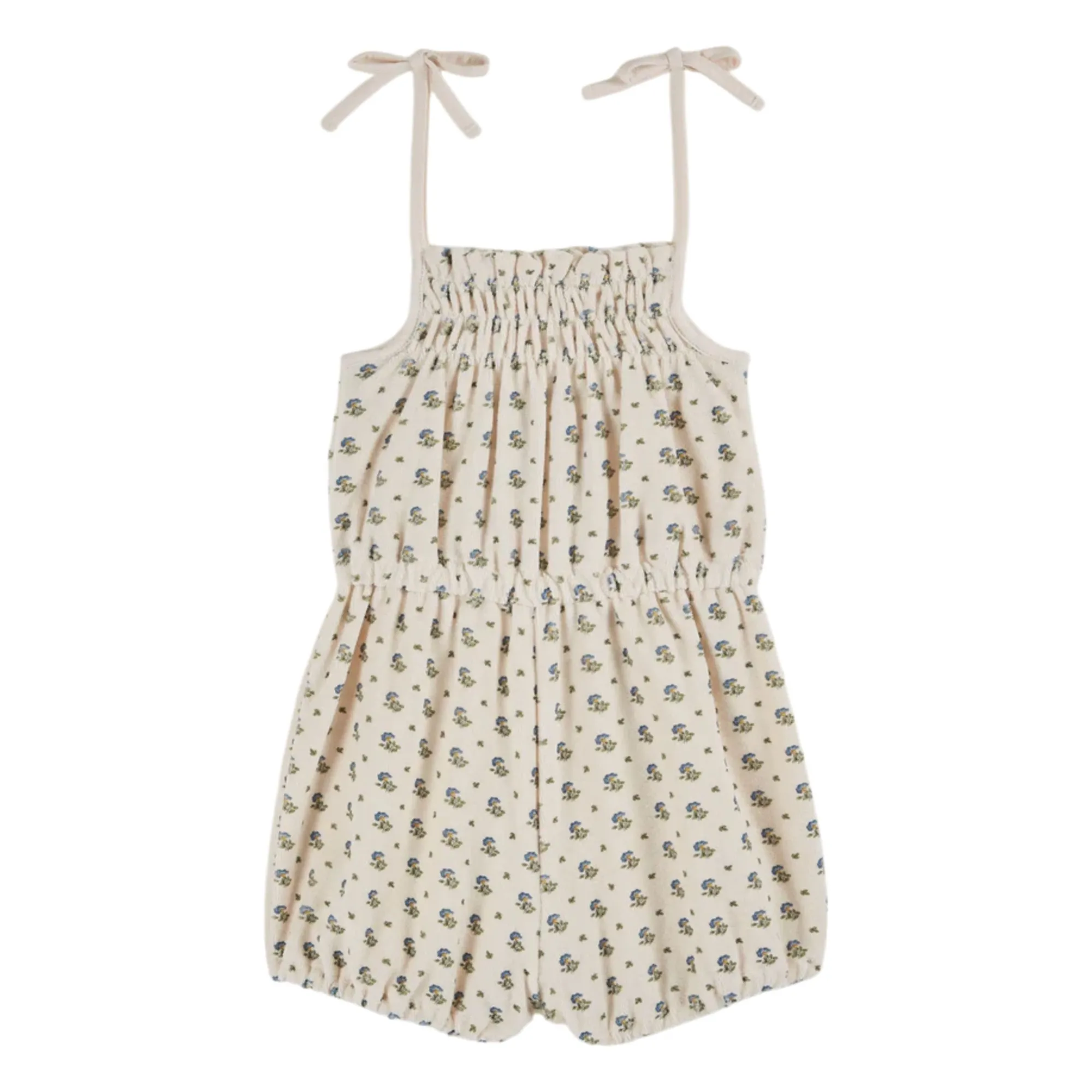 Emile Et Ida Girls Ecru Combishort Iris Eponge