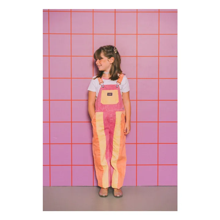 Salopette Chiclets | Rose- Image produit n°1
