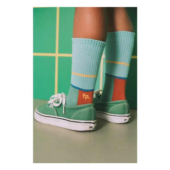 Socken Freunde | Türkis