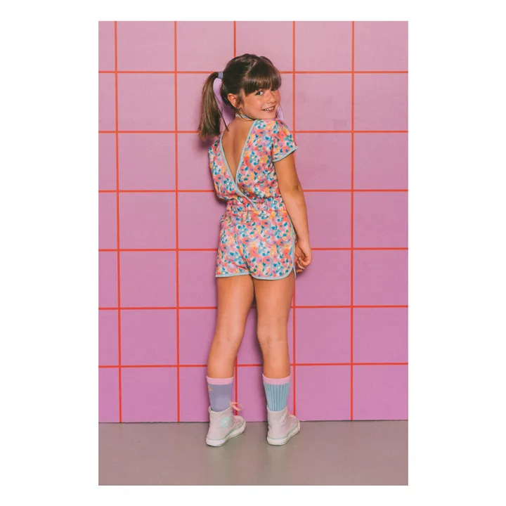 Combishort Fleurs | Rose- Image produit n°2