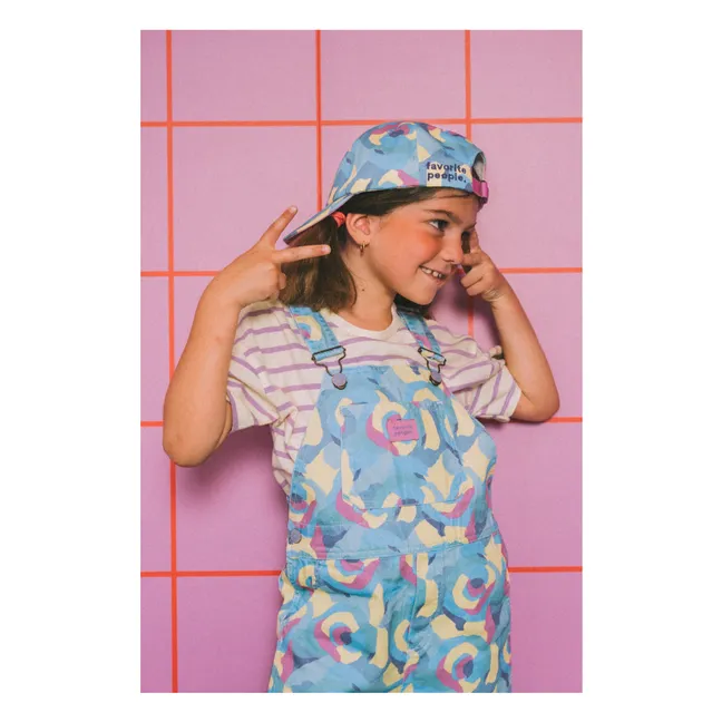 Yo-Yos Short Dungarees | Turquoise