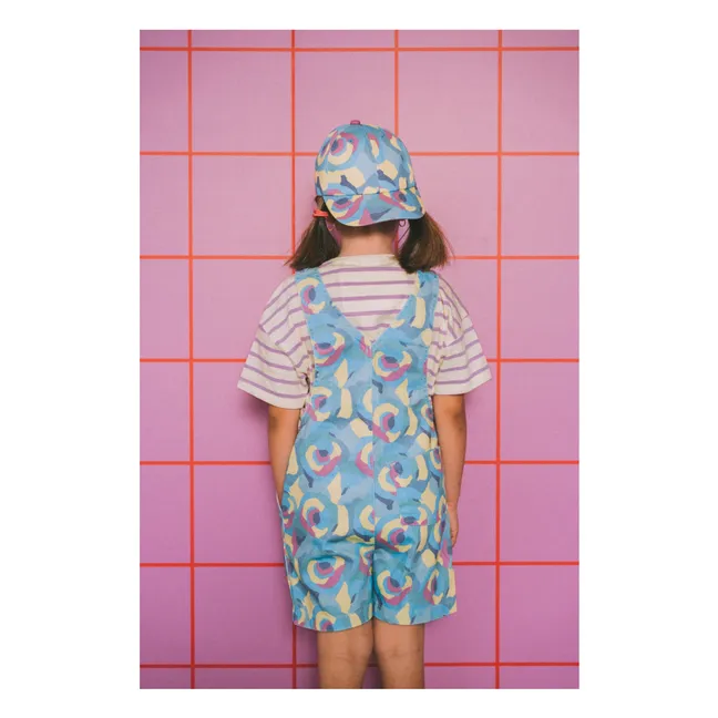 Yo-Yos Short Dungarees | Turquoise
