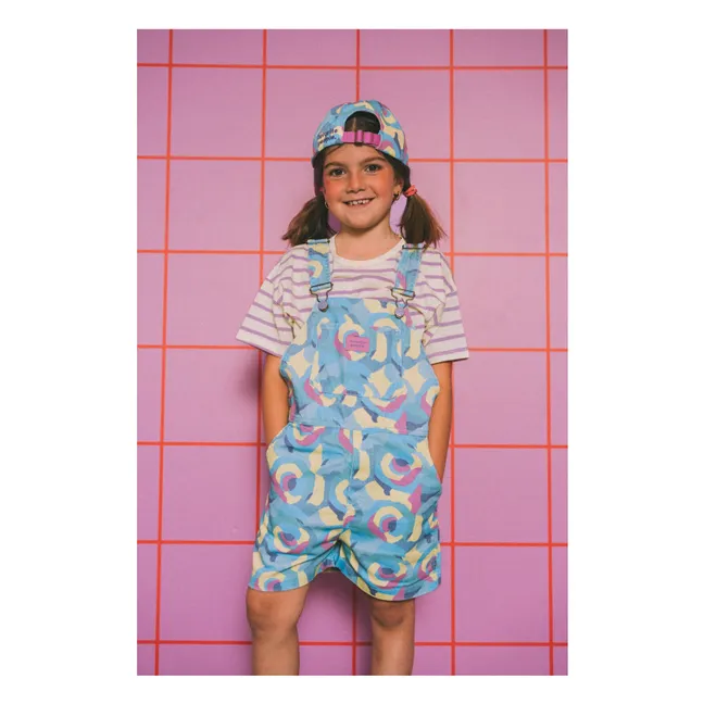 Yo-Yos Short Dungarees | Turquoise