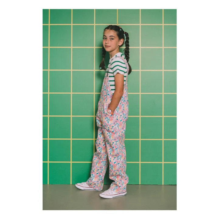Flower Dungarees | Pink- Product image n°2