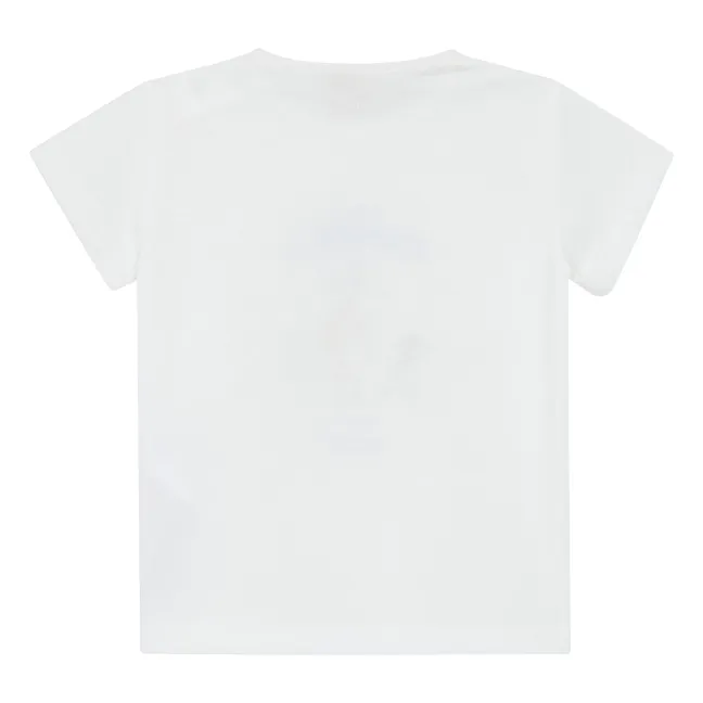 T-Shirt Tuba Camping | Blanc