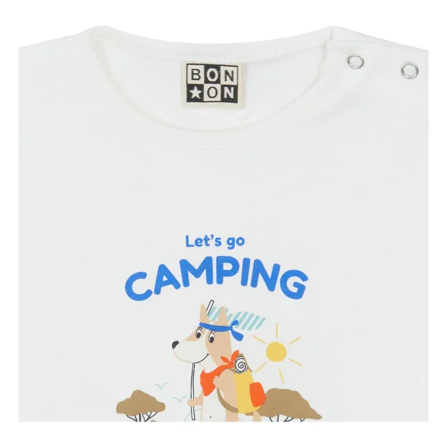 T-Shirt Tuba Camping | Blanc