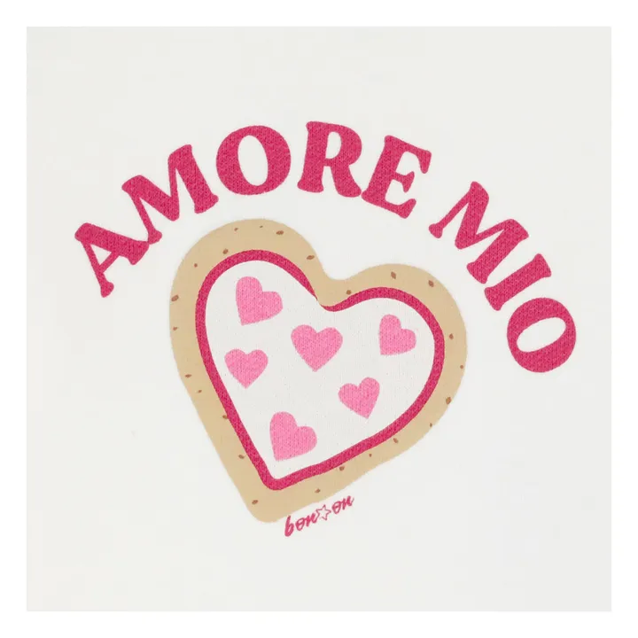 Lys Amoremio sweatshirt | Ecru- Product image n°3