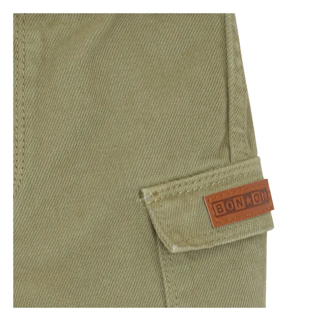 Pantalon Frog | Vert kaki