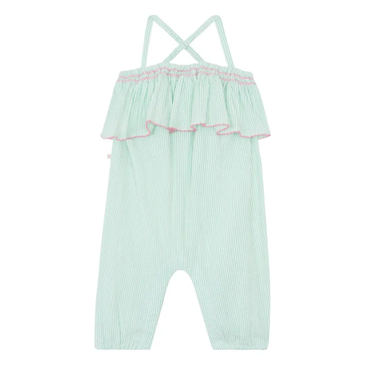 Roma jumpsuit | Green water- Product image n°4
