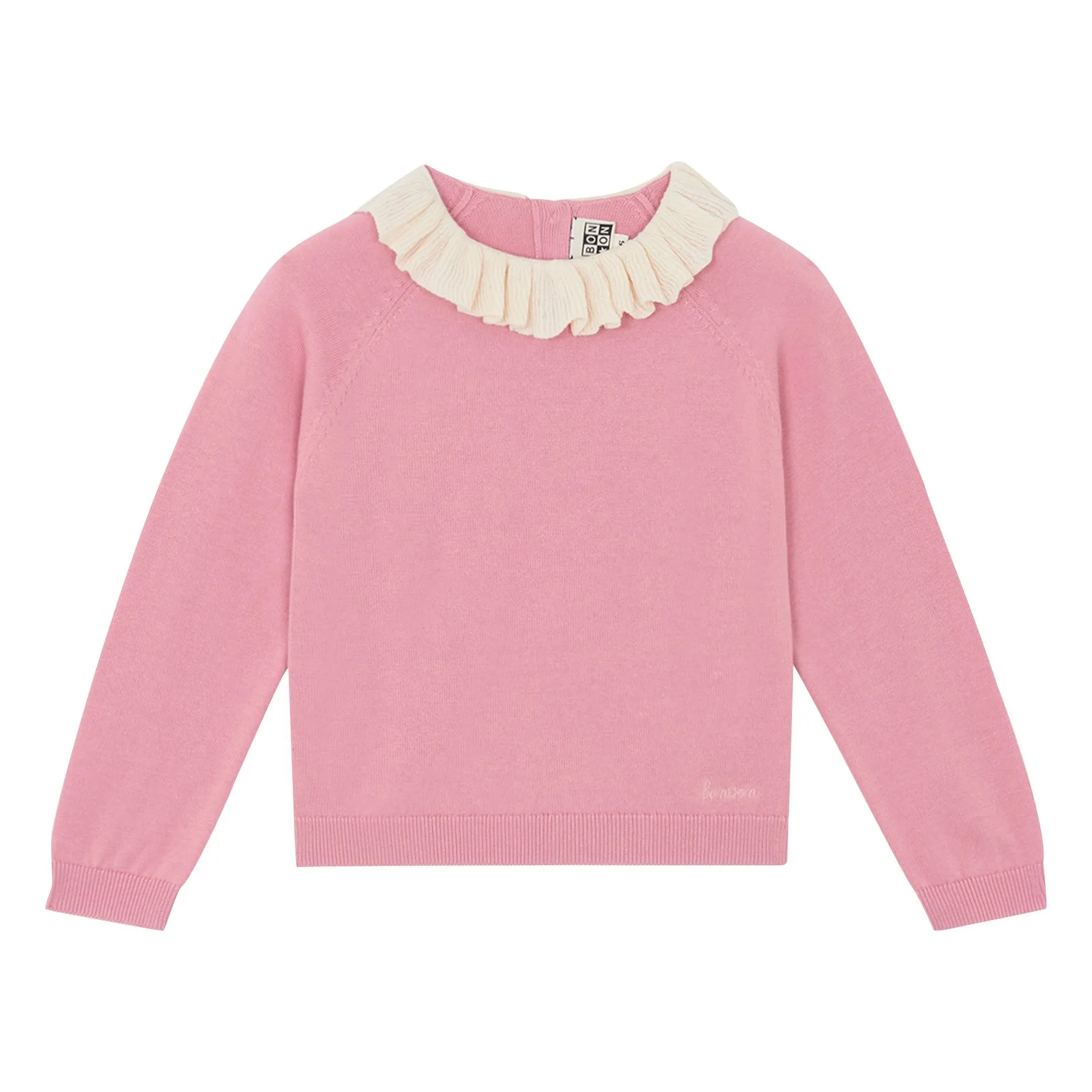 Bonton Pink Lily Sweater
