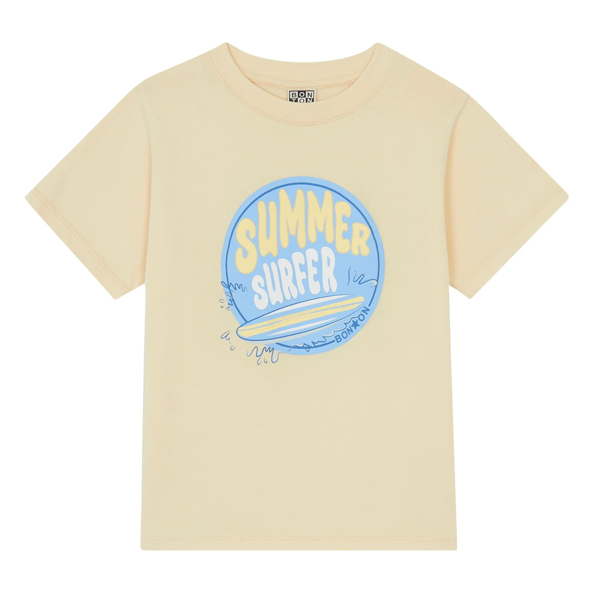 Bonton Pale Yellow Tubo Surfer T-Shirt