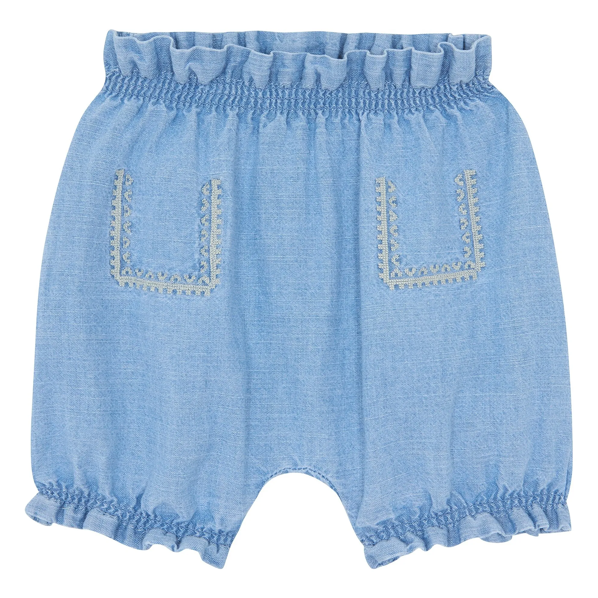 Bonton Blue Bloomer Lancienne Chambray