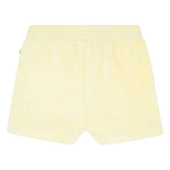 Pantalones cortos de rizo Livi BB | Amarillo palo