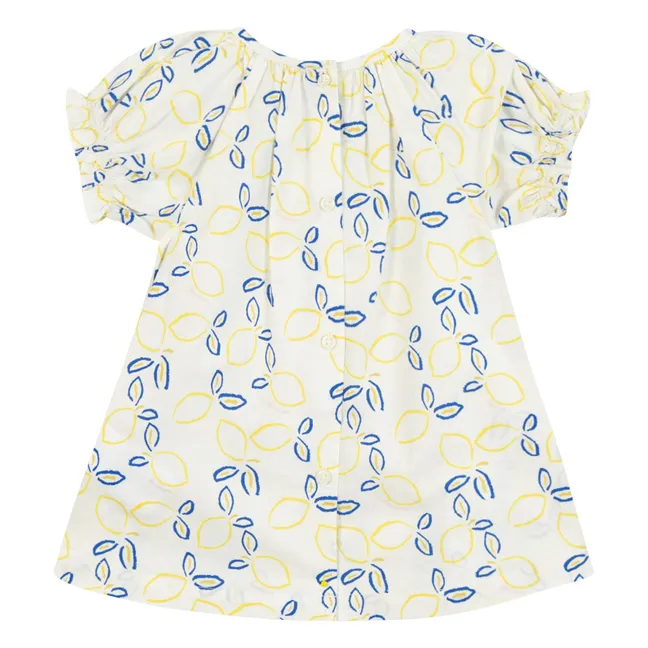 Kleid Taube | Seidenfarben