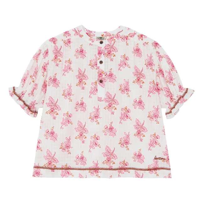 Bluse Leana | Seidenfarben