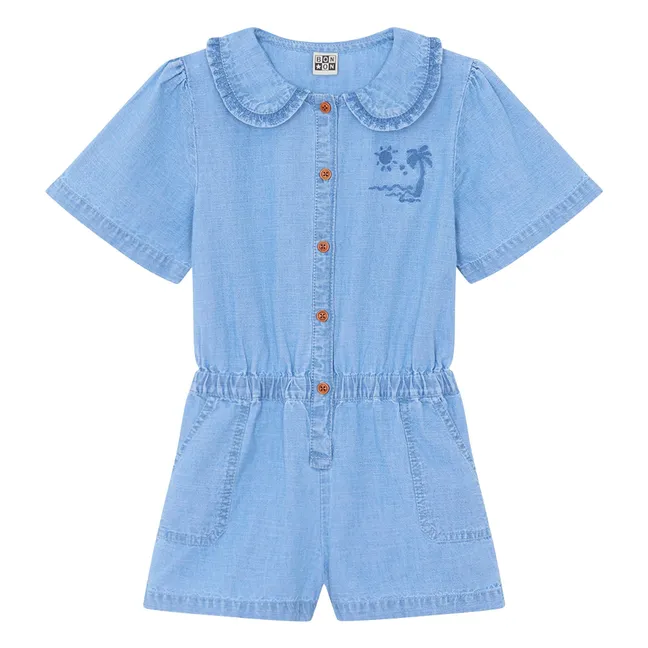 Einteiler Livette Chambray | Blau