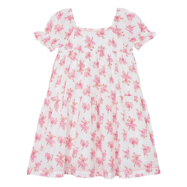 Georgette dress | Ecru