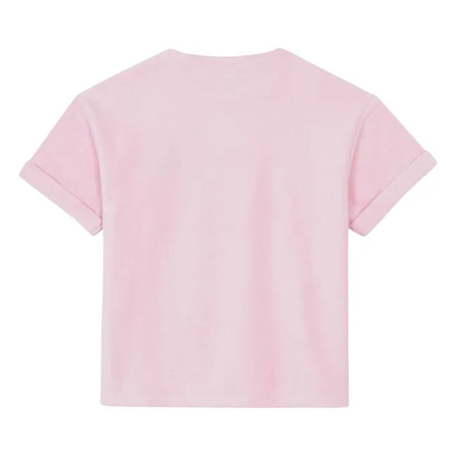Livia Sponge T-Shirt | Pink