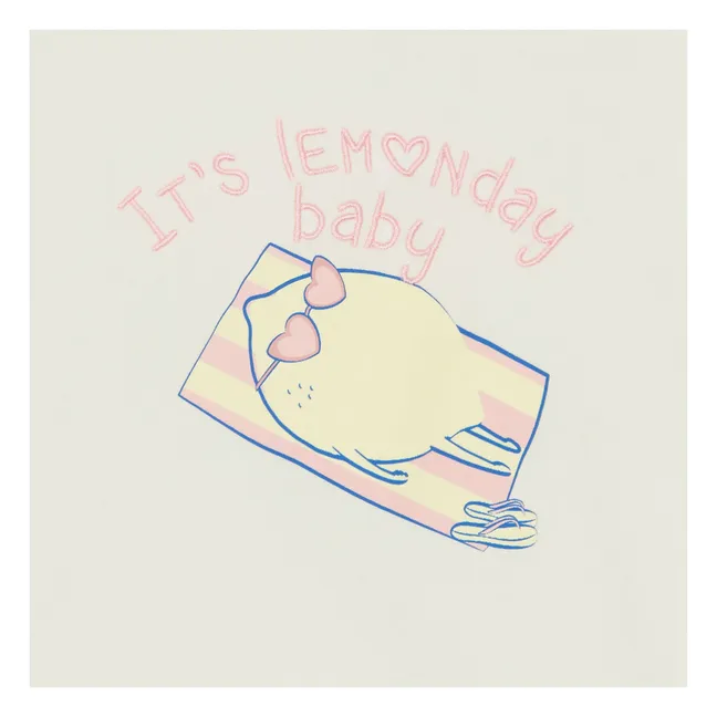 T-Shirt Tuba Lemon Day | Ecru