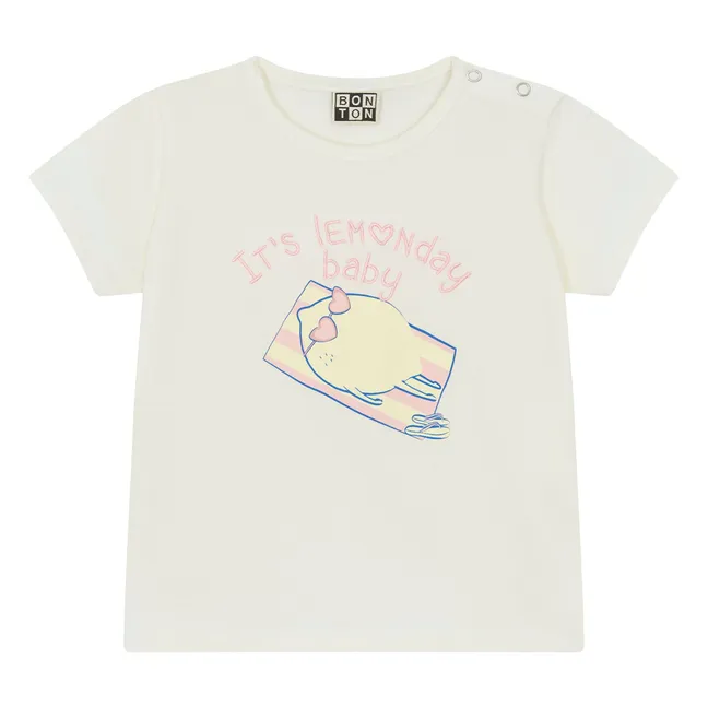 T-Shirt Tuba Lemon Day | Ecru